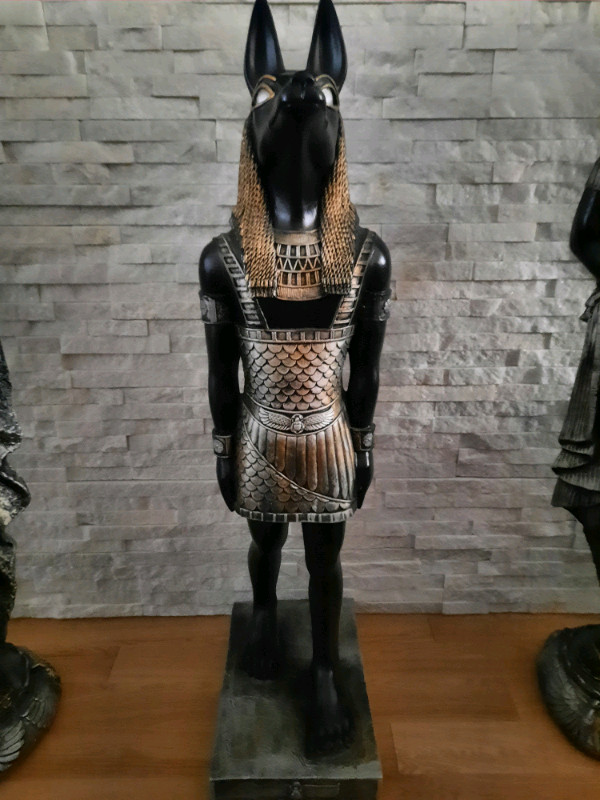 Statues égyptiennes en plâtre  dans Art et objets de collection  à Saint-Jean-sur-Richelieu - Image 2