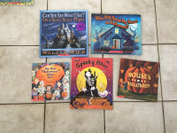 Halloween books-Hard and soft cover