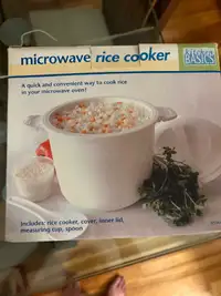 Cuiseur à riz pour micro-ondes / Microwave Rice cooker 