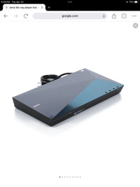Sony blue ray player model number BDP-S5100