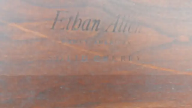 SOLID CHERRYWOOD ETHAN ALLEN DOUBLE BED64141830823041121