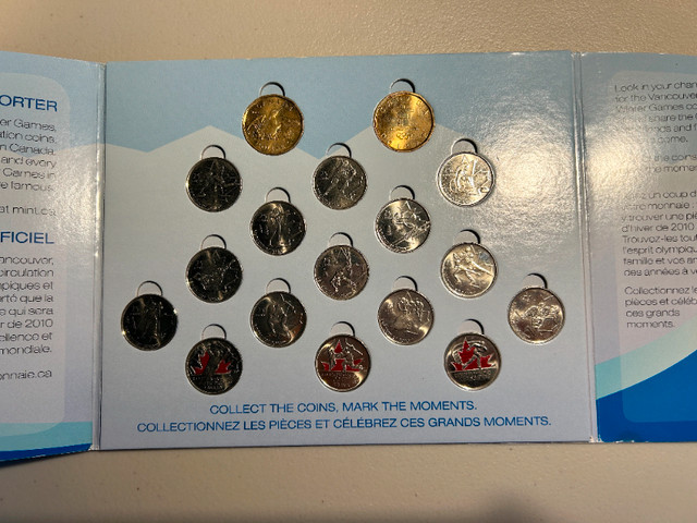 The RCM Vancouver 2010 Olympic Winter Games Coin Collection in Other in Oshawa / Durham Region - Image 3