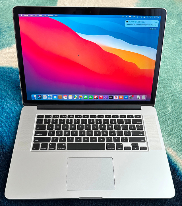 MACBOOK PRO late 2013, 15 inch, 2.3Ghz, i7, 16GB, 500GB drive