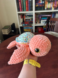 Mini Crochet Confetti Turtle
