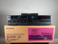 Sony SL-HF400 Betamax Hifi VCR MINT IN BOX