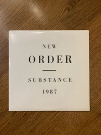 80s New Order Substance vinyl record