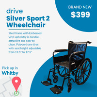 Drive Silver Sport 2 Wheelchair - NEW