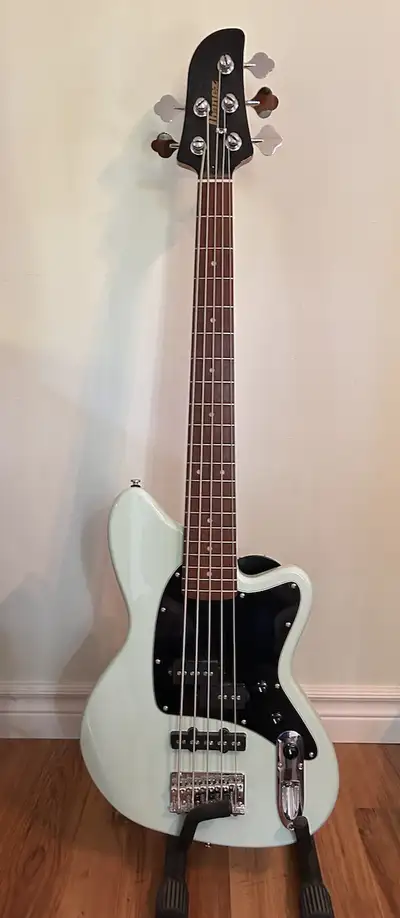Basse à 5 cordes d'Ibanez TMB35 Talman - Vert menthe, View more