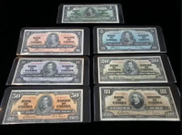 Canadian Paper Money Collector's BANKNOTE SETS (1937 - 2001)!!