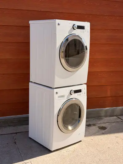 GE Front Load Washer & Dryer Set – 24”, View more