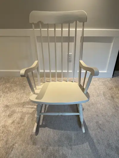 PPU Rocking Chair, White Spindles, View more