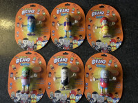 RARE ORIGINAL SERIES COMPLETE SET OF 6 MIGHTY BEANZ BENDEMS