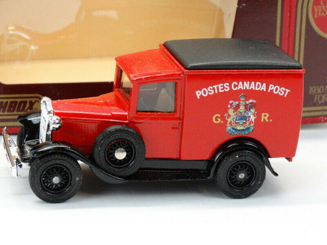 1984 MATCHBOX MODELS OF YESTERYEAR Y22- 1930 FORD  CANADA POST dans Art et objets de collection  à Ouest de l’Île - Image 3