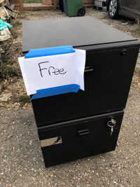 Free: 2 draw filing cabinet