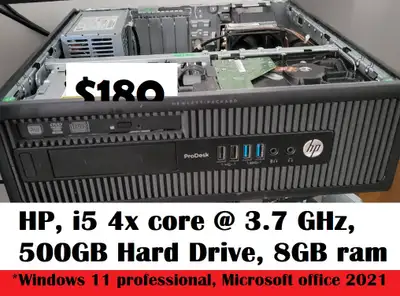 GREAT RUNNING COMPUTER(S) for sale by COMPUTER TECH - Dell, HP ., View more