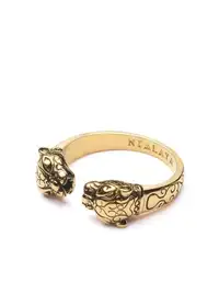 Nialaya Men’s Gold Panther Ring