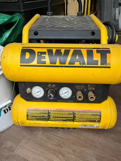 Dewalt electric air compressor 4gal, View more