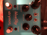 Strymon Bluesky revererator guitar pedal