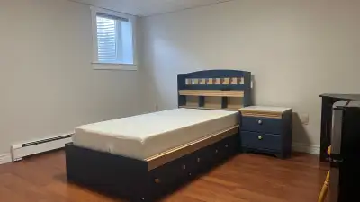 A private room in Charlottetown. Only one roommate in another room and the owner may use the third r...