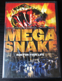 DVD horreur - MEGA SNAKE (en anglais, 2006)