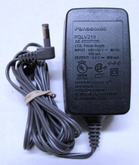 Original Panasonic PQLV219 Adapter 6.5V for Cordless Phones