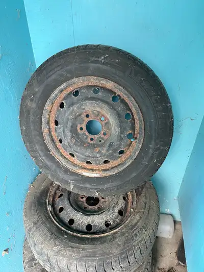 Winter tires off of a van has tread for some winters $500