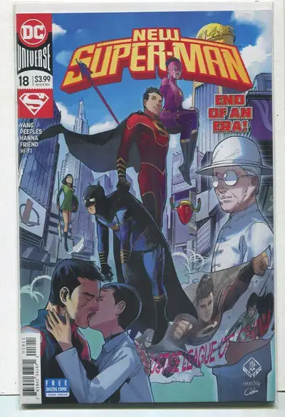 DC UNIVERSE Super-Man #18 End Of An Era! DC Comics PEEPLES VF/NM, View more