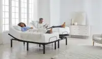 Ergomotion Electric Adjustable Bed with Mlily Mattress - Like Ne