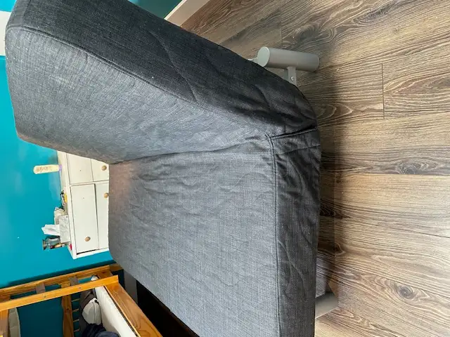 baby bed/un lit de bebe   IKEA sofa bed./ un canape-lit IKEA in Beds & Mattresses in Longueuil / South Shore - Image 3