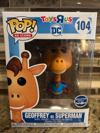 Funko Pop Ad Icons DC Geoffrey As Superman #104 TRU Exclusive