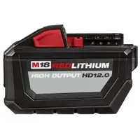 Batterie 12 ampères Milwaukee M18 Redlithium neuve. HD12.0 