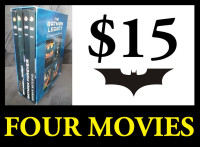 DVD Box Set --- The BATMAN LEGACY Box Set --- $15 ONLY !!