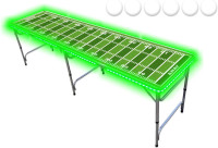 8 Foot Professional Beer Pong Table LED