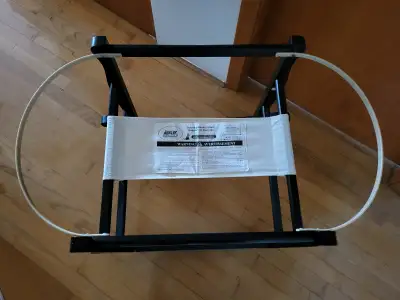 Jolly Jumper Rocking Bassinet Stand- Used like new, View more