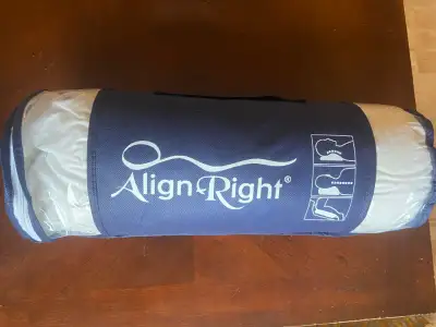 Like new large AlignRight pillow from clean and smoke-free home, View more