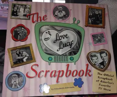 I Love Lucy scrapbook book Good condition $40 Cash only Pick up in Wellington Shipped at buyers expe...