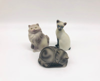 Vintage Cats fine collectibles Avon ceramic cats