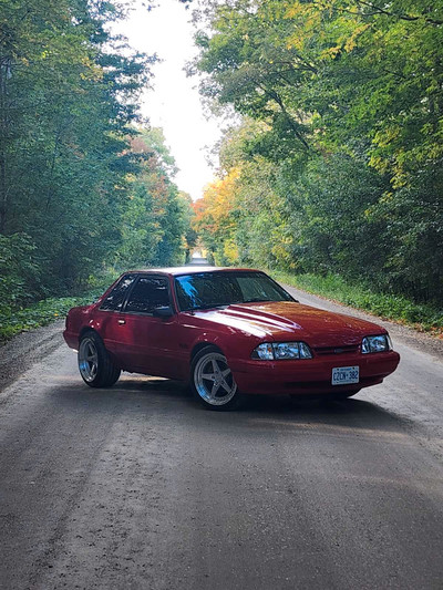 Ls swapped 1990 lx mustang foxbody