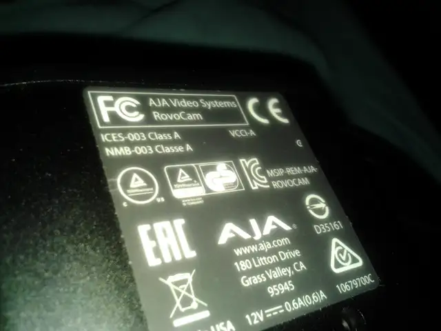 AJA RovoCam Integrated 4K/HD Camera with HDBaseT receivers avail in Cameras & Camcorders in City of Montréal - Image 4