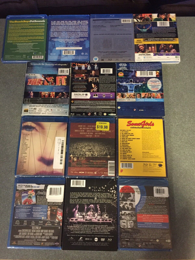 New Sealed music Blurays Mumford & Sons The Beatles Rocketman  in CDs, DVDs & Blu-ray in Calgary - Image 2