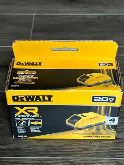 Dewalt 4ah Powerpaack XR Lithium Battery , View more