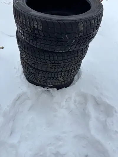 federal himalayan winter certified tires, 3 of them, 1 of them is an all season tire the same size b...