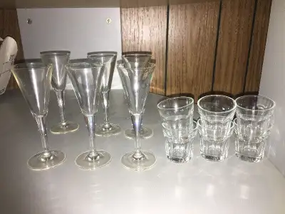 $20 - Box of Ikea Bar / Patio Glassware, View more