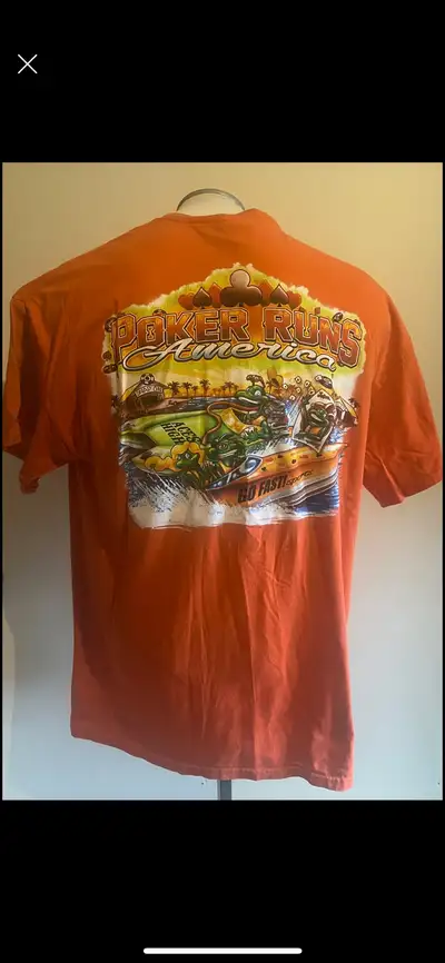 Poker Runs America Speed Boat Mens Xl Shirt Poker Run Racing, View more