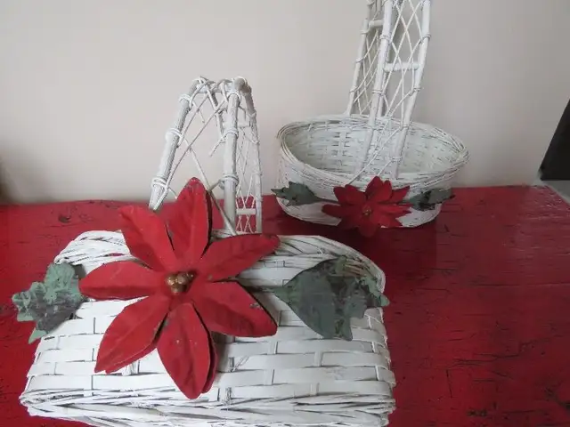 7x Christmas Baskets – Assorted524415515367188482