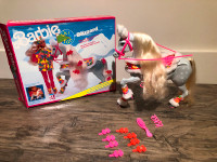 Barbie Cheval Blizzard Ski Fun 1991