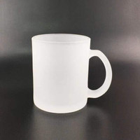 11oz Sublimation Frosted Glass Coated Mugs