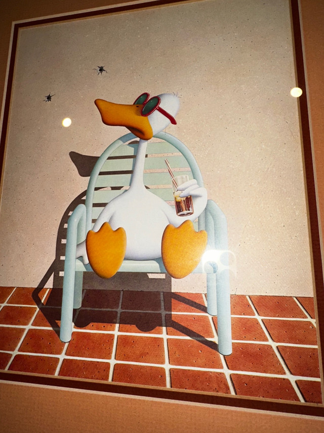Michael Bedard “Sitting Duck” Framed Print Double Matted 14”x16” in Arts & Collectibles in Ottawa - Image 4