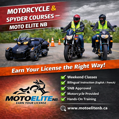 ️ MOTORCYCLE LICENSE SAFETY COURSE Motorcycle Provided – Completed in One Weekend! Turn your dream i...