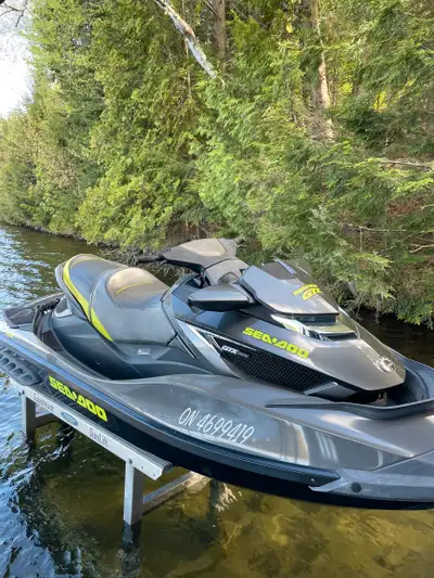 Sea doo is in good shape with 141 hours. Always kept on a lift and stored indoors during the winter....